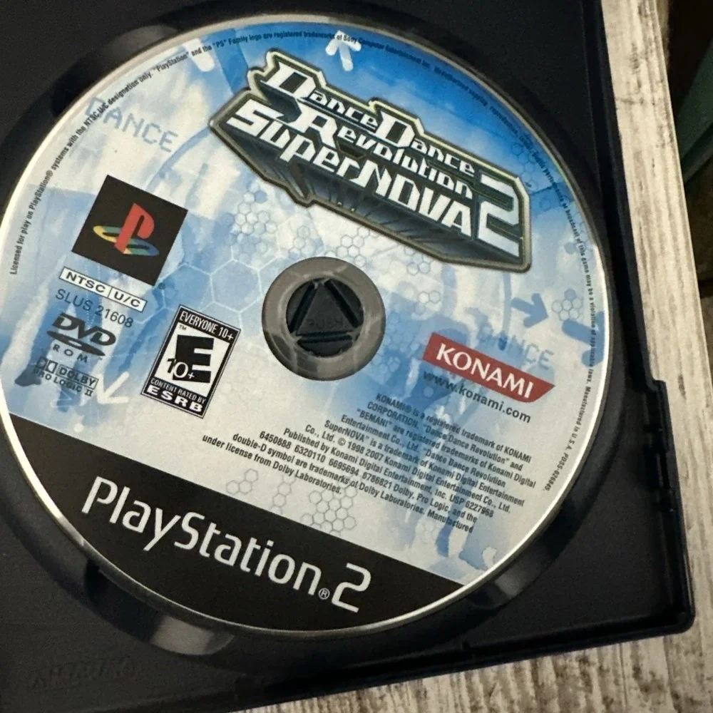 Dance Dance Revolution DDR Supernova 2 for PS2 - 2007 PlayStation 2 +Manual